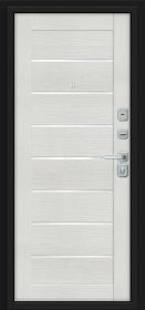 Входная Дверь Bravo Прайм/BChrome Almon/Bianco Melinga 960x2050мм Правое Открывание / Браво.