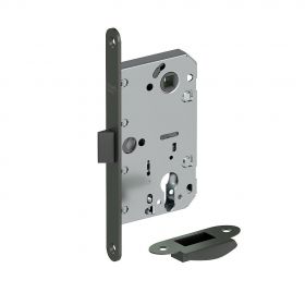 Замок Врезной Bravo LP-3-CL SGraphite Для Межкомнатных Дверей / Браво.