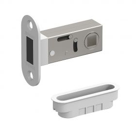 Защелка Магнитная Bravo M-1 W Белый для Межкомнатных Дверей / Браво.