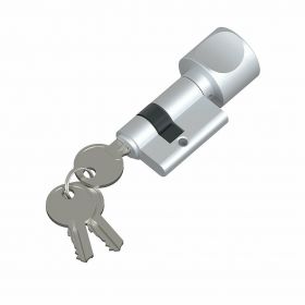 Ключ-Фиксатор Bravo СТ BF AL Алюминий для Стеклянных Дверей / Браво.