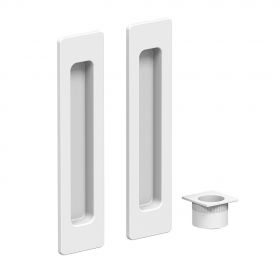 Ручка Купе Bravo SL-11 W Белая для Складных Дверей / Браво.