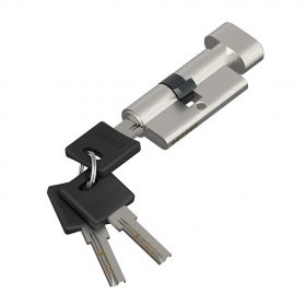 Цилиндр Симметричный Bravo AРF-60-30/30 SC МатХром для Межкомнатных Дверей / Браво.