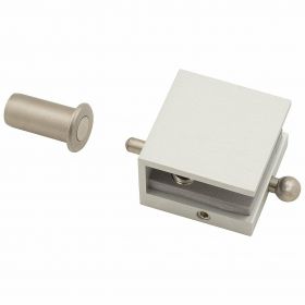 Шпингалет Bravo СТ 400+B ANB Алюминий для Стеклянных Дверей / Браво.