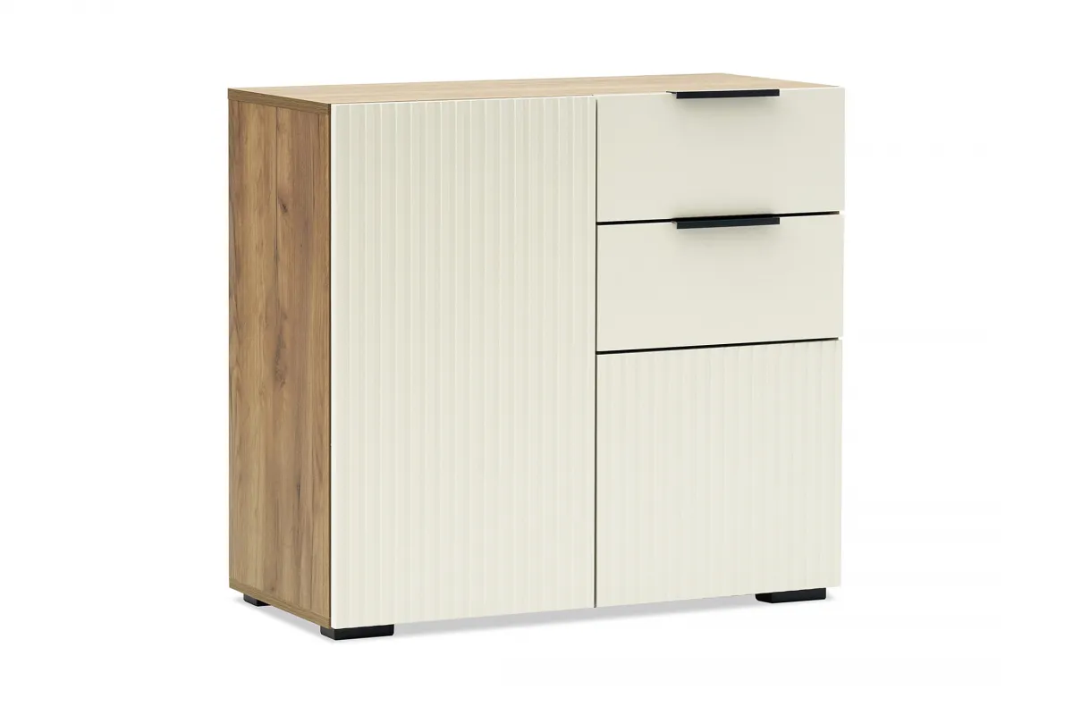 Соната КМ 02 Комод 800 (Моно керамика/Дуб Крафт табачный)