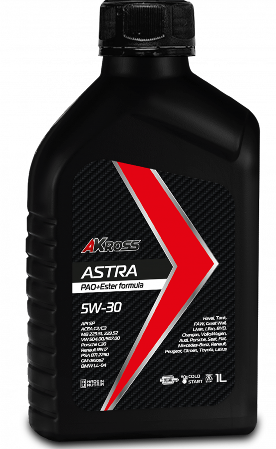 AKross Astra 5W-30 SP, 1л