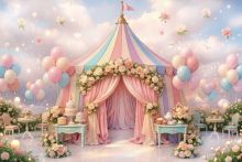 Фон стена "Kids wall №16"