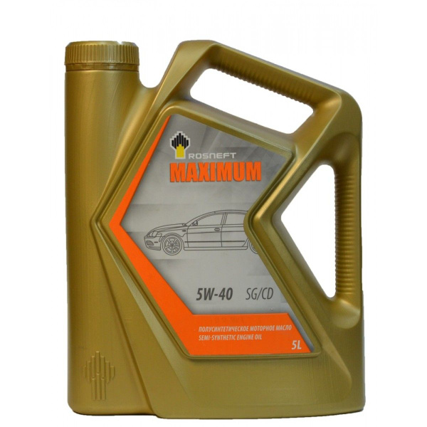 Rosneft Maximum 5W-40, 5л
