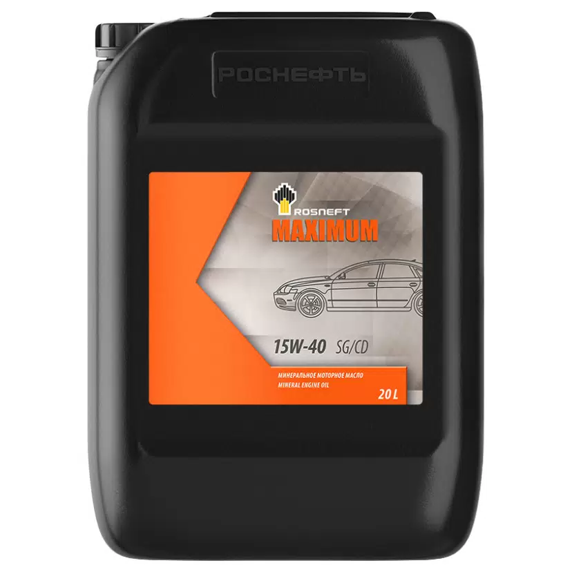 Rosneft Maximum 15W-40, 20л