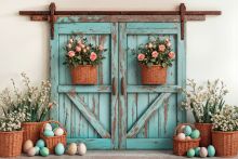 Фон стена "Easter wall №36"