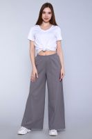 Брюки палаццо 85009 [темно-серый]