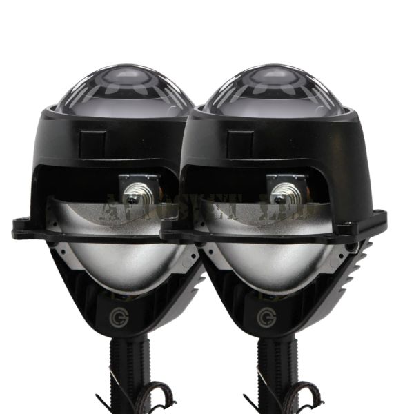 Светодиодные би-линзы BI-LED-AS15 (BI-LED дальний, ближний свет)