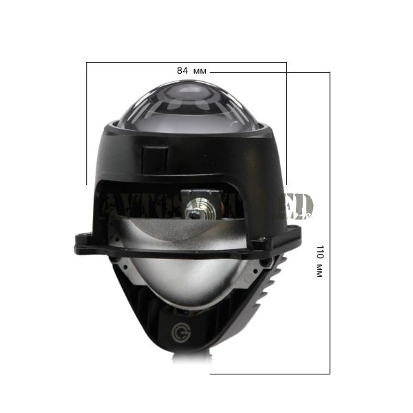 Светодиодные би-линзы BI-LED-AS15 (BI-LED дальний, ближний свет)