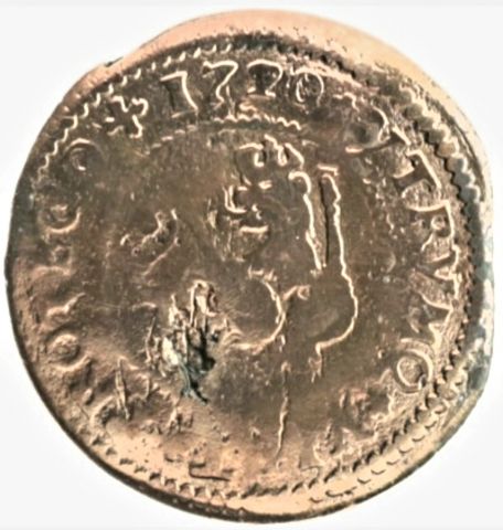 2 мараведи 1720 Испания Редкость