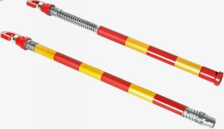 ​Телескопическая жёсткая сцепка с демпфером (пружинная)