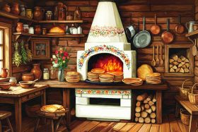 Фон стена "Масленица"