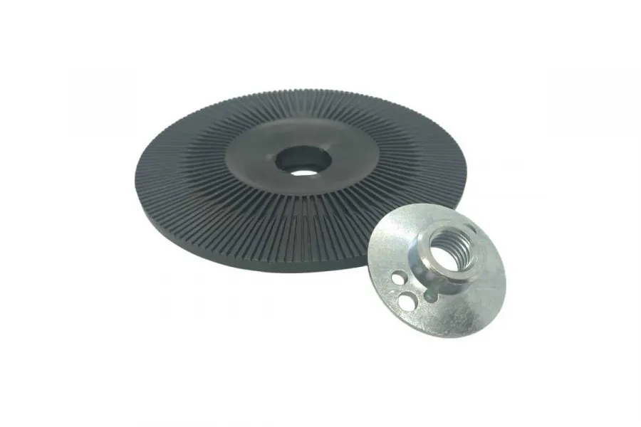 Опора для фибровых дисков жесткая с тонкими рёбрами Ø125мм M14