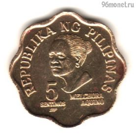 Филиппины 5 сентимо 1981