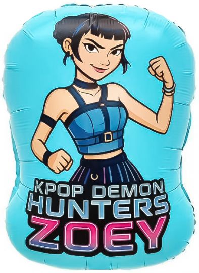 Персонаж 3 кейпоп шар фигурный фольгированный с гелием