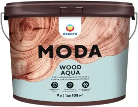 Eskaro Moda Wood Aqua Краска для Деревянных Фасадов (9 л) / Эскаро