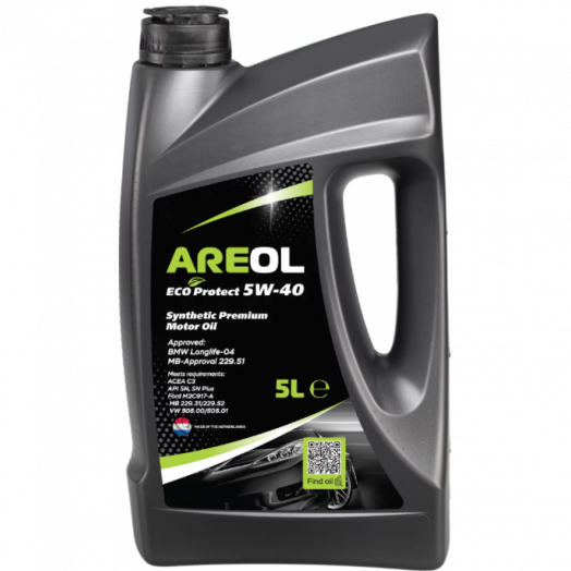 AREOL ECO Protect 5W-40, 5л