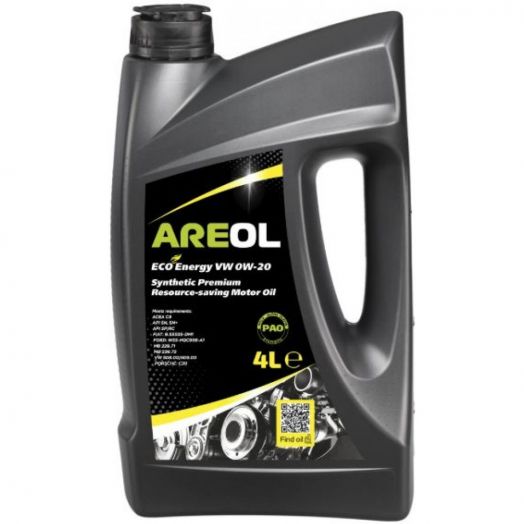 AREOL ECO Energy VW 0W-20, 4л