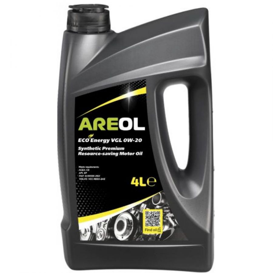 AREOL ECO Energy VGL 0W-20, 4л