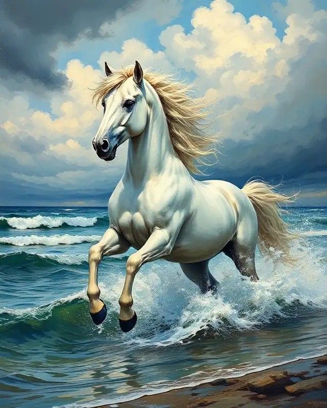 картина "Байкальский скакун"