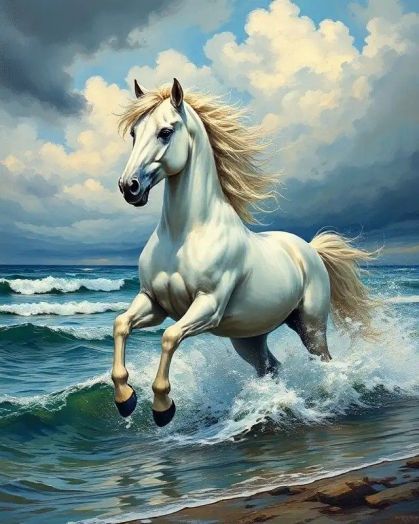 картина "Байкальский скакун"