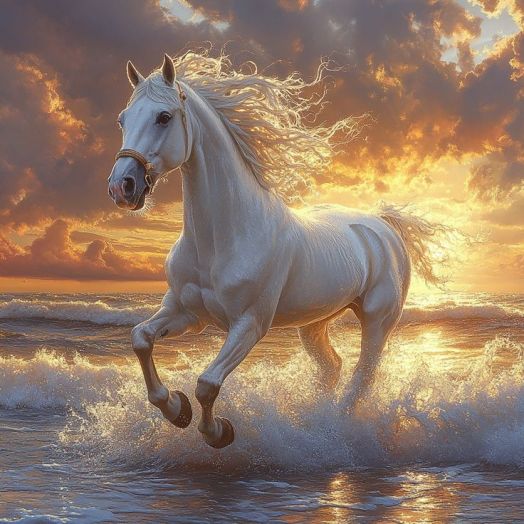 картина "Байкальский скакун"