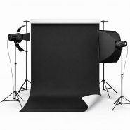 Фотофон Двусторонний черно-белый винил ширина 3.2м