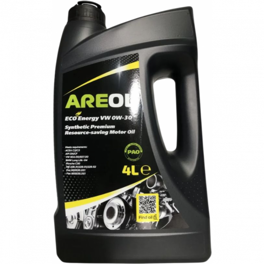 AREOL ECO Energy VW 0W-30, 4л