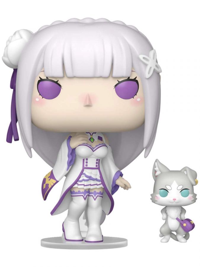 Фигурка Funko POP! Re:Zero Emilia w/Puck