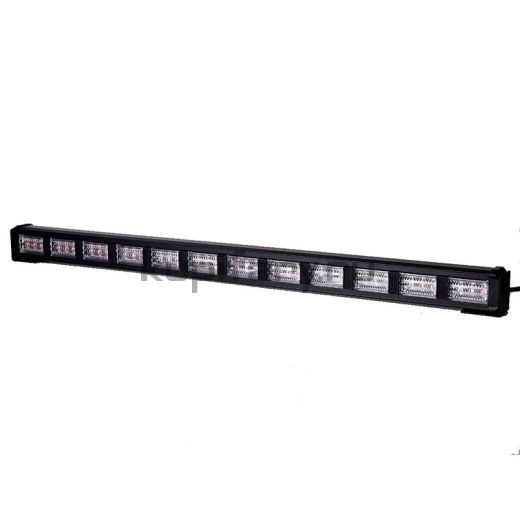 Односторонняя проблесковая балка стробоскоп 58 см красный/синий свет 12/24 Вольт ST1990