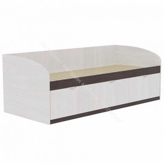 Кровать-8 одинарная (800*1900) с 3-мя ящиками