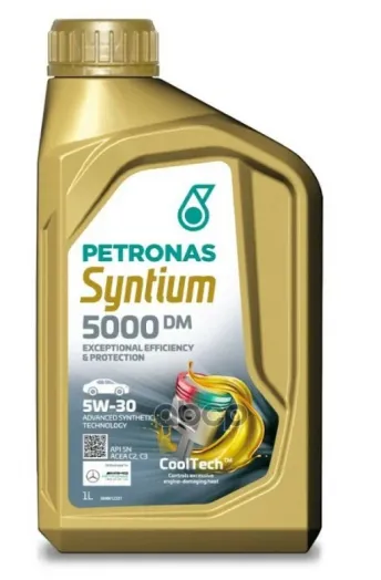 PETRONAS SYNTIUM 5000 DM 5W-30, 1л