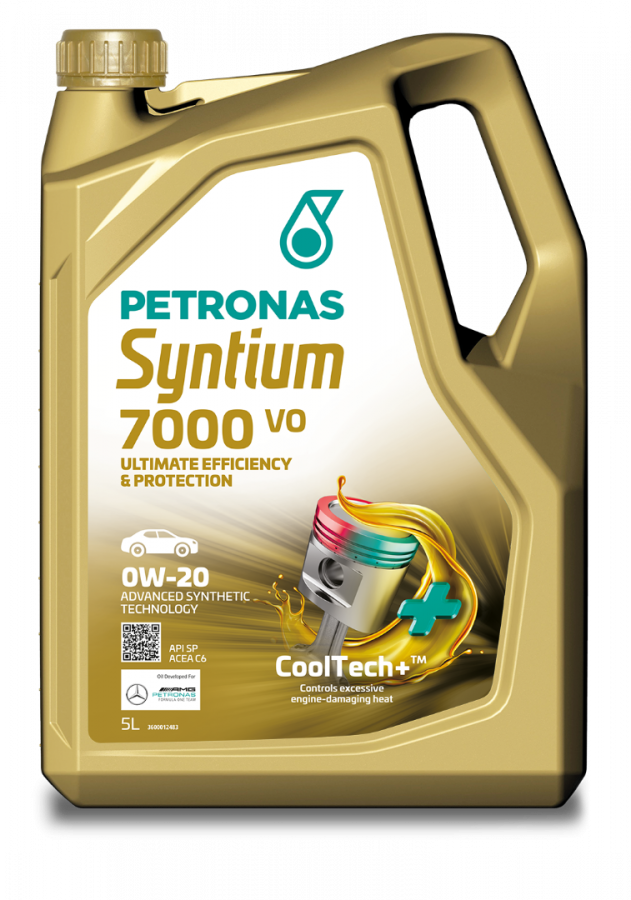 PETRONAS SYNTIUM 7000 VO 0W-20, 5л