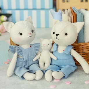 Набор Семья Котиков Сканди