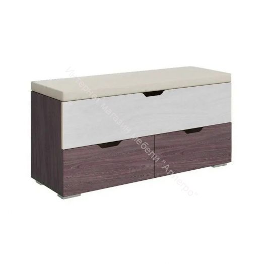 Скамья мягкая-2 ЛДСП Фант для прихожей