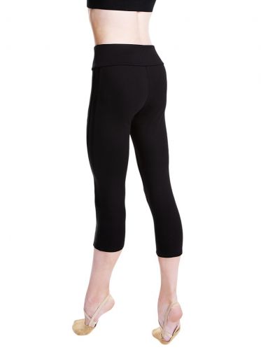 Легинсы 7/8 "Total Black" RG730 Solo