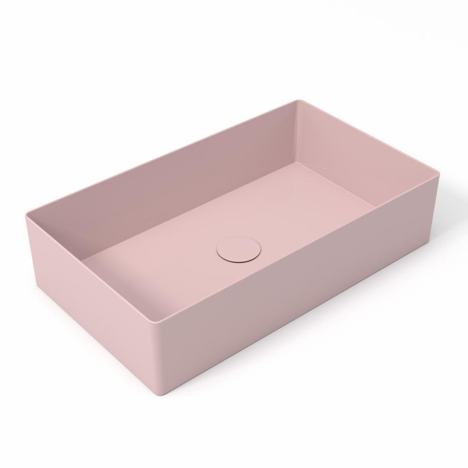 Раковина накладная Olympia Slice SLC42RE700 70x35x14 см ФОТО