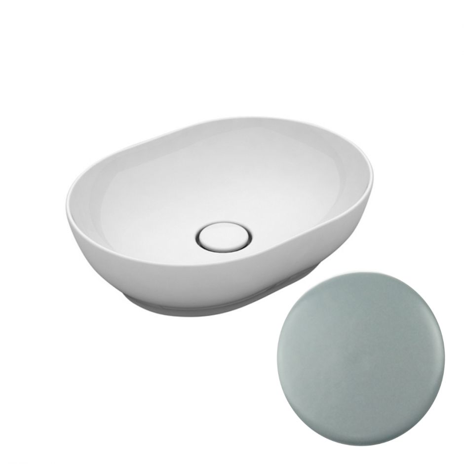 Изображение Раковина накладная Olympia Trend TRE42SO500 50x38x14 см