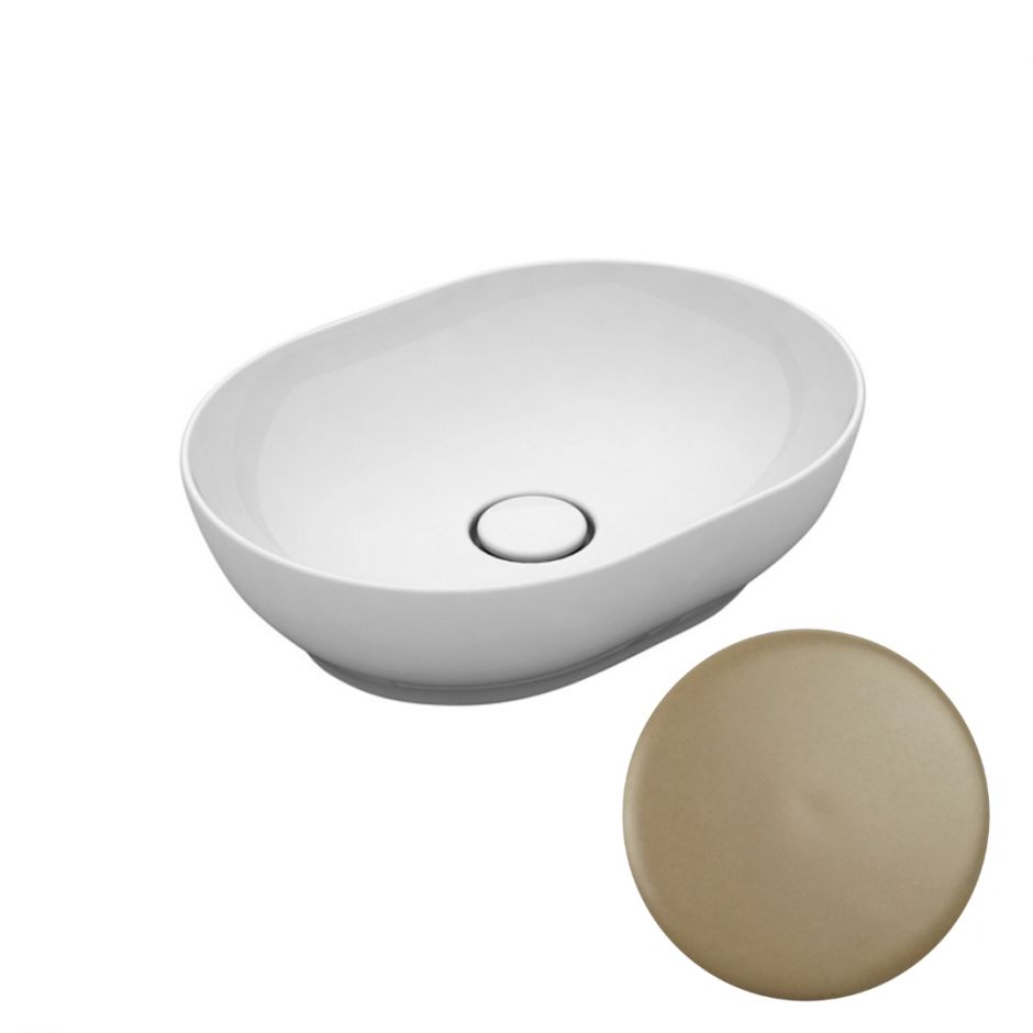 Раковина накладная Olympia Trend TRE42SO500 50x38x14 см ФОТО