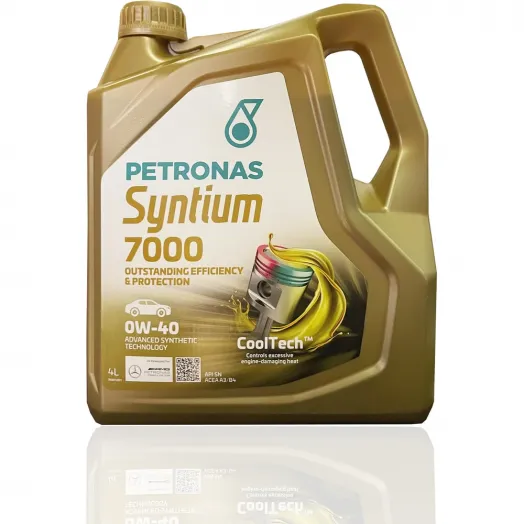 PETRONAS SYNTIUM 7000 E 0W-40, 4л
