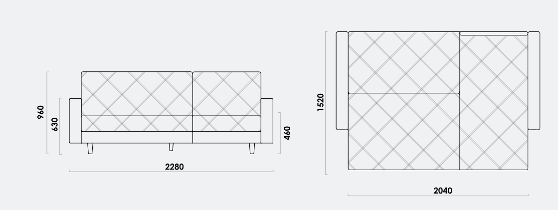 Диван угловой Лондон,14