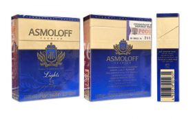 Сигареты - Asmoloff Lights Premium на 25шт. Ростов-на-Дону. Оригинал verified
