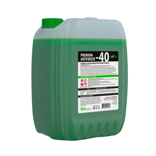 Livcar Premium JIS -40 Зелёный, 10л