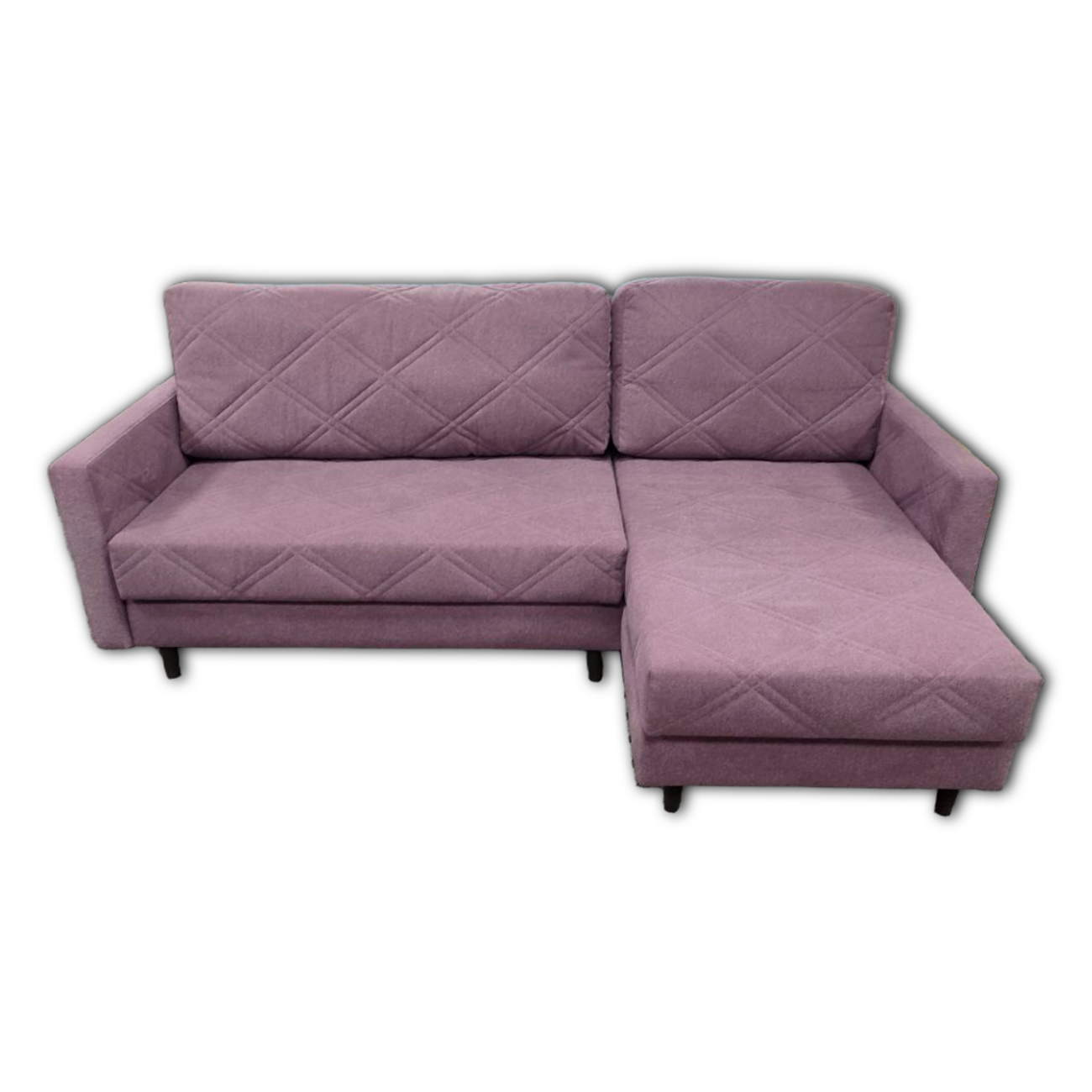 Диван угловой Лондон цвет Лиловый, 1