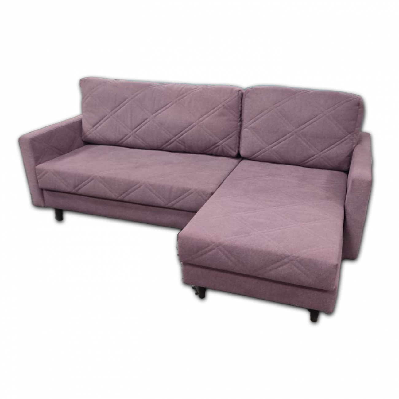 Диван угловой Лондон цвет Лиловый,2