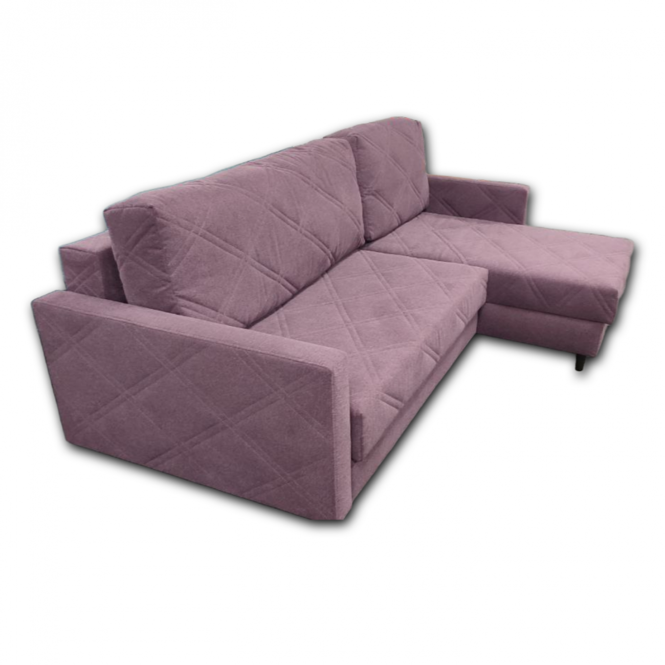 Диван угловой Лондон цвет Лиловый,3