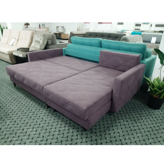 Диван угловой Лондон цвет Лиловый,7
